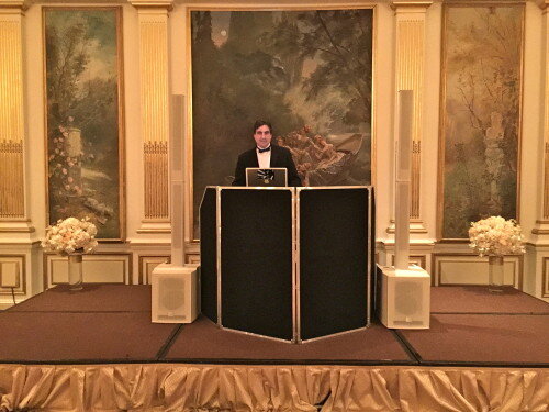 DJ DAVE SWIRSKY AT THE NY PALACE HOTEL WEDDING