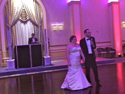 Toast by Bride and Groom The Grove Wedding Cedar Grove NJ