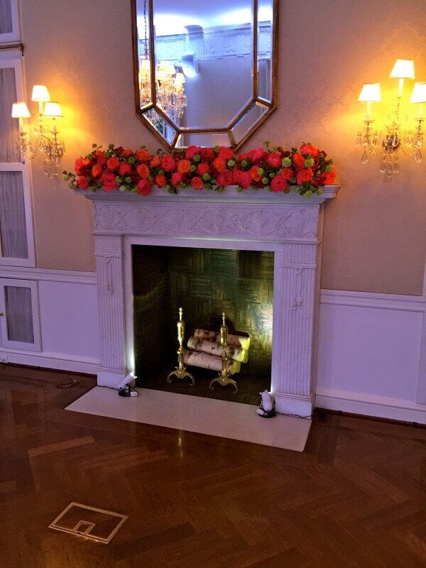 Harold Pratt House wedding decor