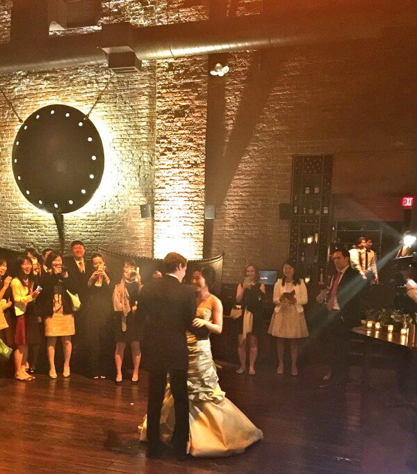 My Moon Wedding Bride and Groom first dance
