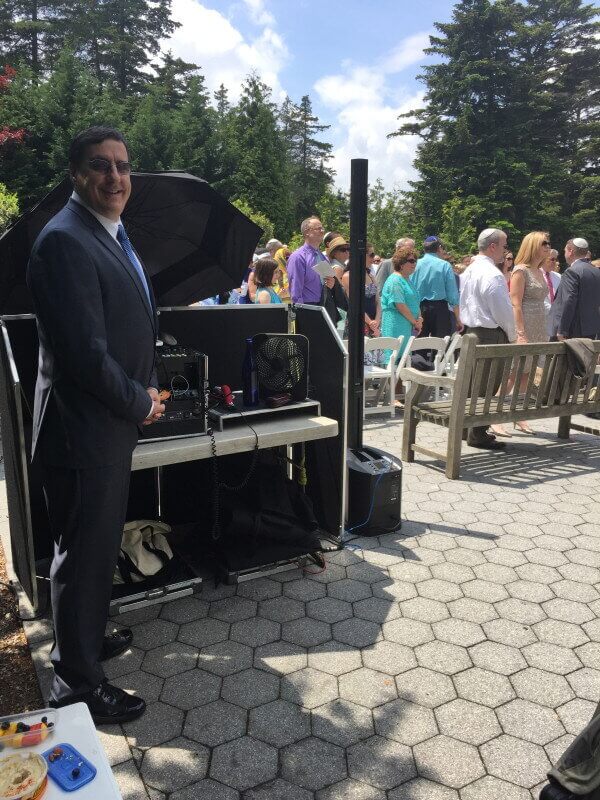 Bronx Botanic Garden Ceremony with DJ