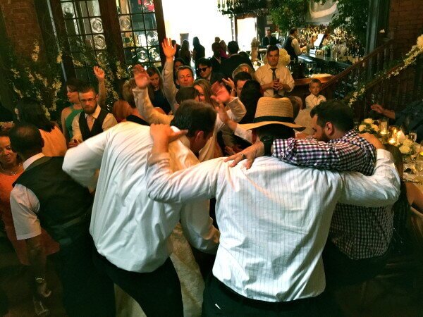 one if by land, two if by sea wedding