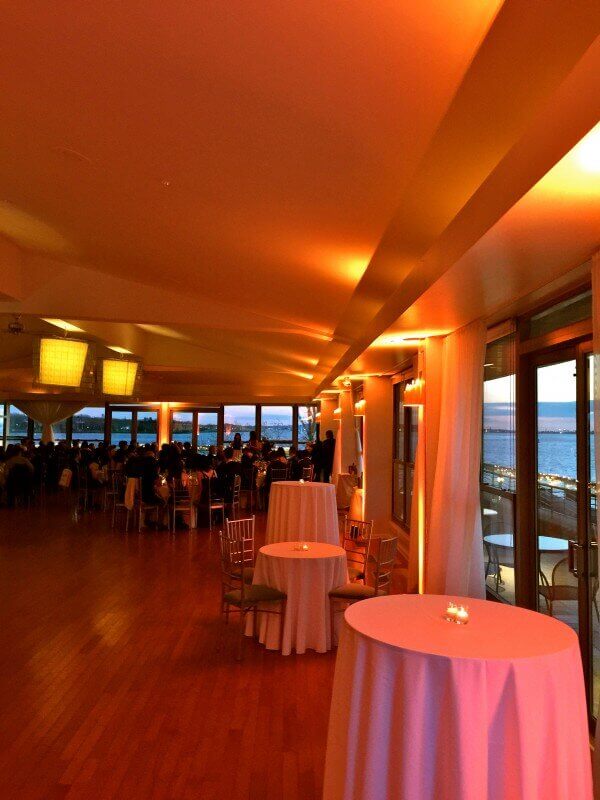Battery Park Wedding Lighting