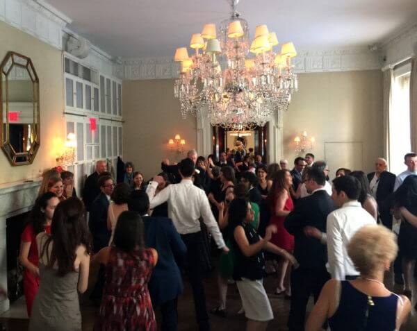 Summer wedding on Park Avenue Harold Pratt House full dance floor