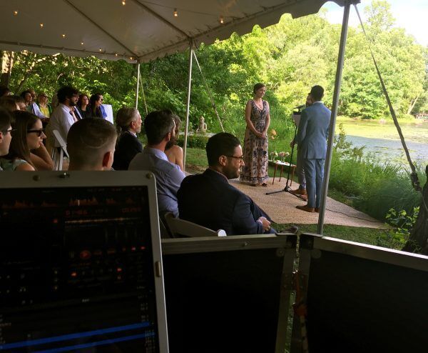 Lakefront Wedding in Westchester county