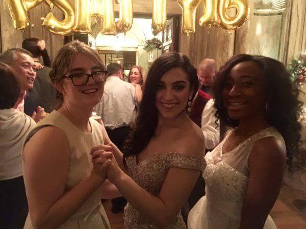 Lotte New York Palace Sweet 16 Sweet 16 girl Ashley and her two good friends