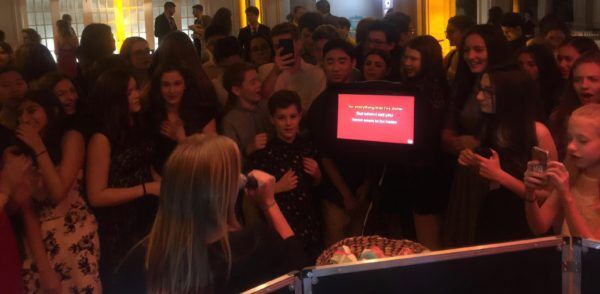 New York City Bat Mitzvah Kids karaoke at Manhattan Penthouse