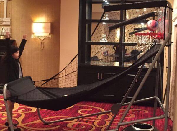 Pop a shot basketball Mitzvah