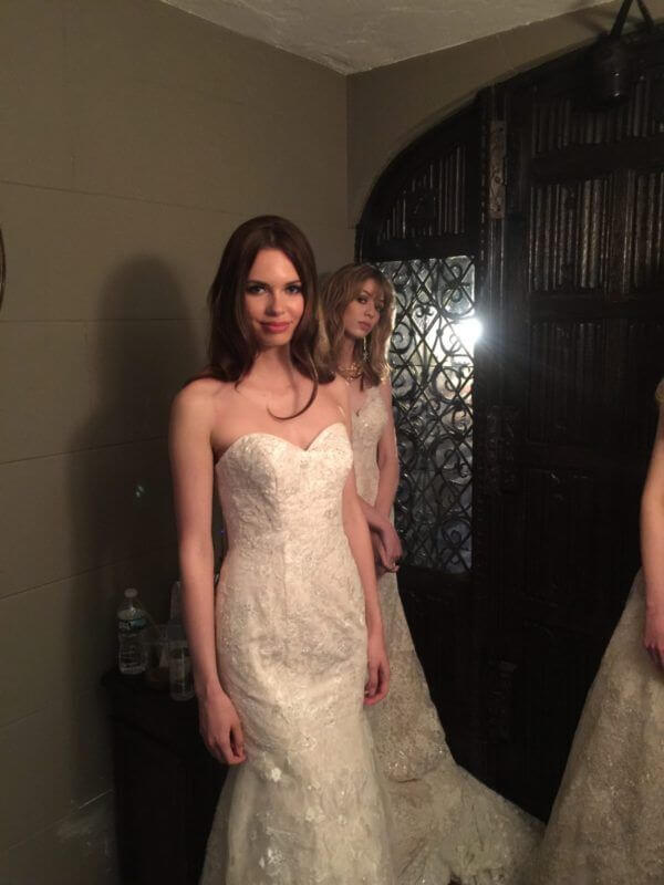 Beautiful Brides at Oleg Cassini Show with DJ Dave