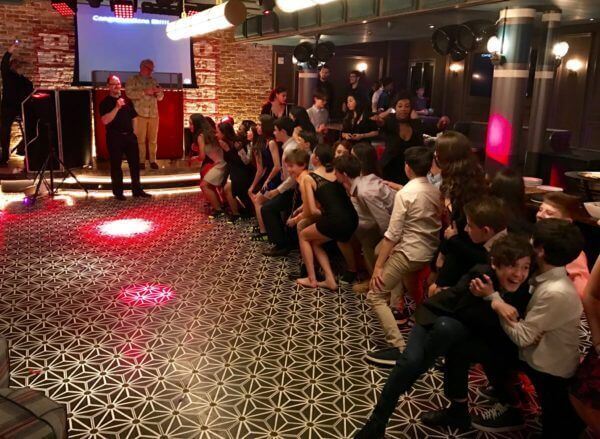 Bar Mitzvah game at Dream Hotel Mitzvah