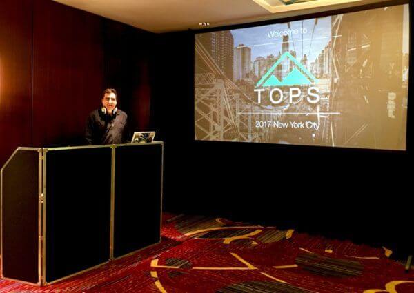 Marriott Marquis DJ Corporate Event DJ Dave Swirsky at Marriott Marquis Ballroom