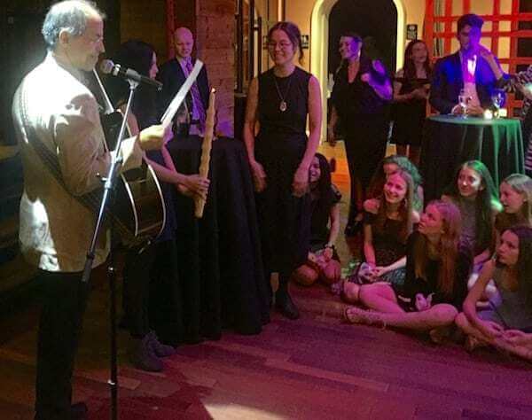 havdalah services led by dad