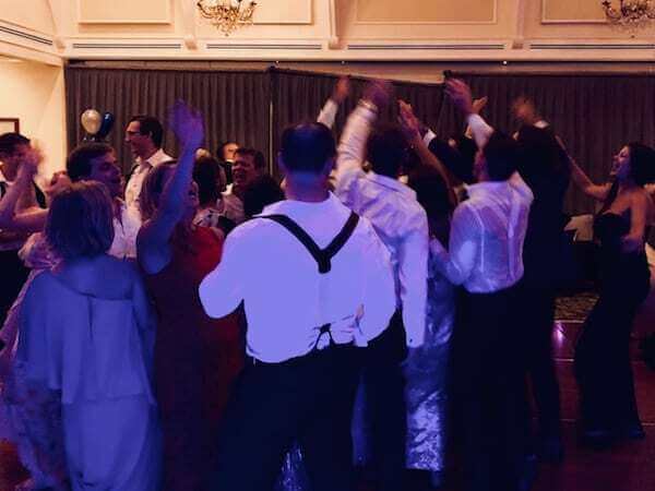 Wedding DJ from NJ Guests having fun dancing at New Jersey wedding with Expressway Music DJ's