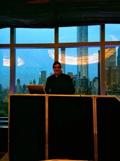 Dj Dave Swirsky at mandarin oriental hotel nyc