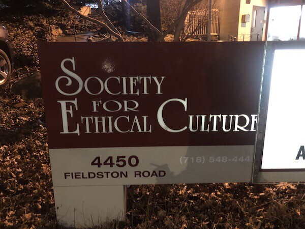 Ethical Culture Sign