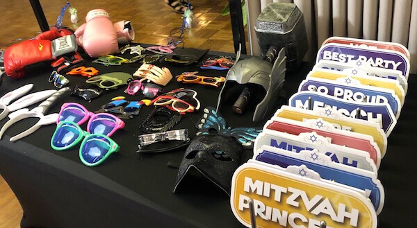 Riverdale Society of ethical culture Expressway Music open air photo booth props