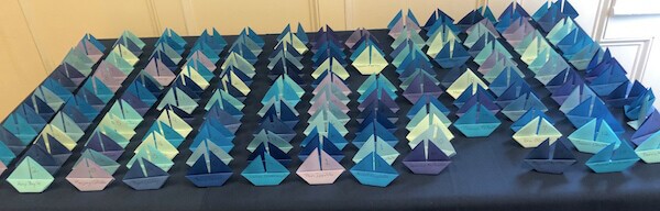 nj boathouse wedding with dj mercer lake unique wedding place card holder at boathouse on mercer lake