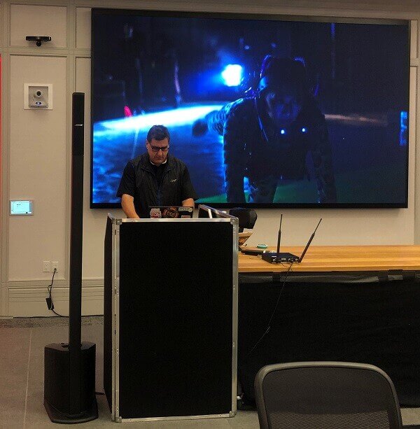 Corporate DJ Event DJ Dave Swirsky at Verizon event in Basking Ridge, NJ