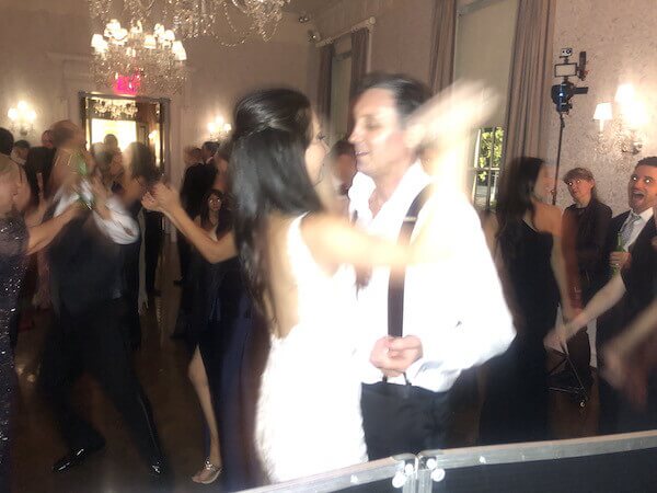last dance for bride and groom at harold pratt wedding 