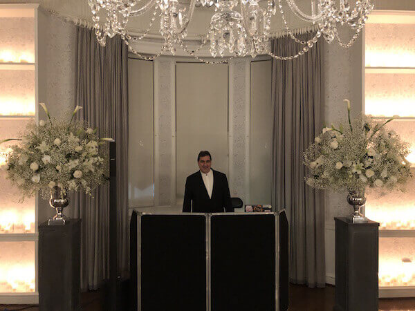 Expressway Music DJ & Owner Dave Swirsky at Harold Pratt House NYC