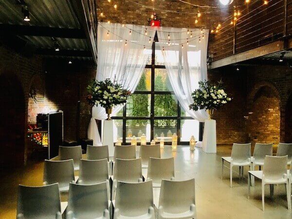 Micro Wedding Success at the Foundry Long Island City the Foundry wedding ceremony