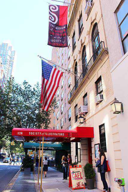 Society of Illustrators side view