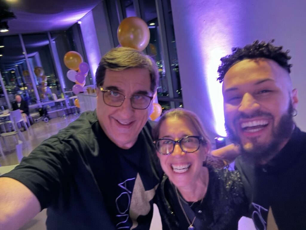 EXPRESSWAY Music DJ Dave Swirsky, Harb n peach caterer Ally Lipton and Emcee Daniel