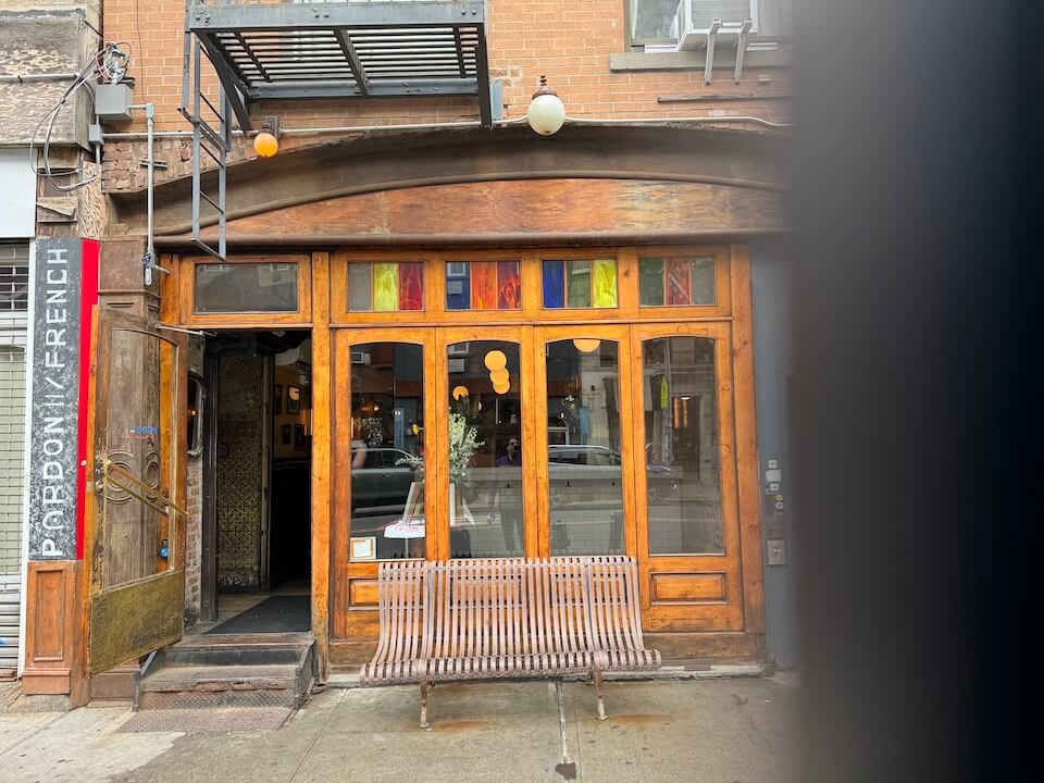 Pardon my french front entrance